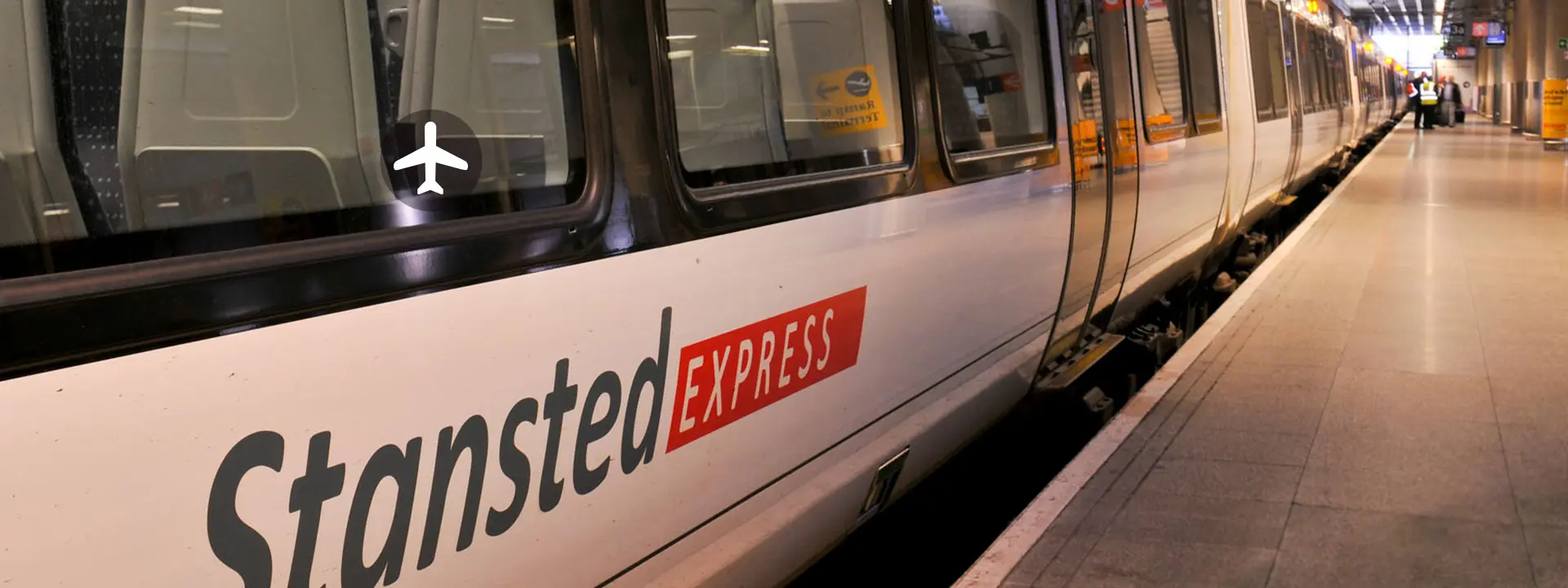 Stansted Express to London Liverpool Street Station