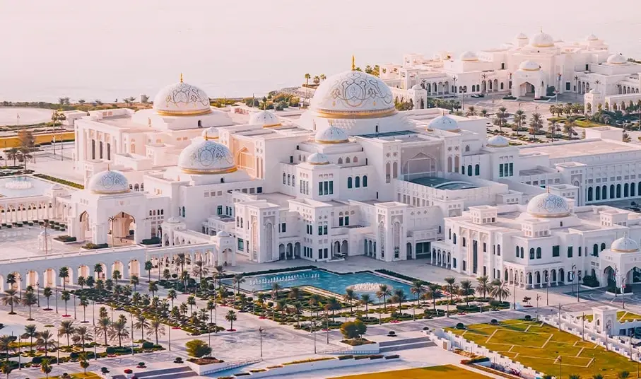 Abu Dhabi Aladdin Adventure with Etihad Tower and Qasr Al Watan in Abu Dhabi