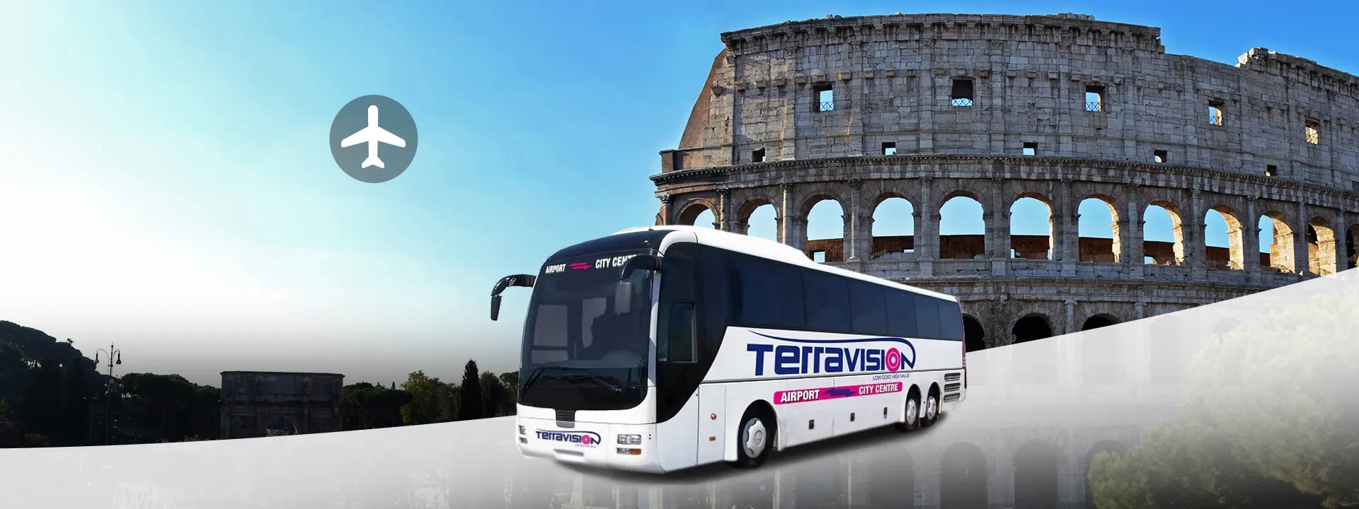Ciampino Airport - Rome Bus by Terravision