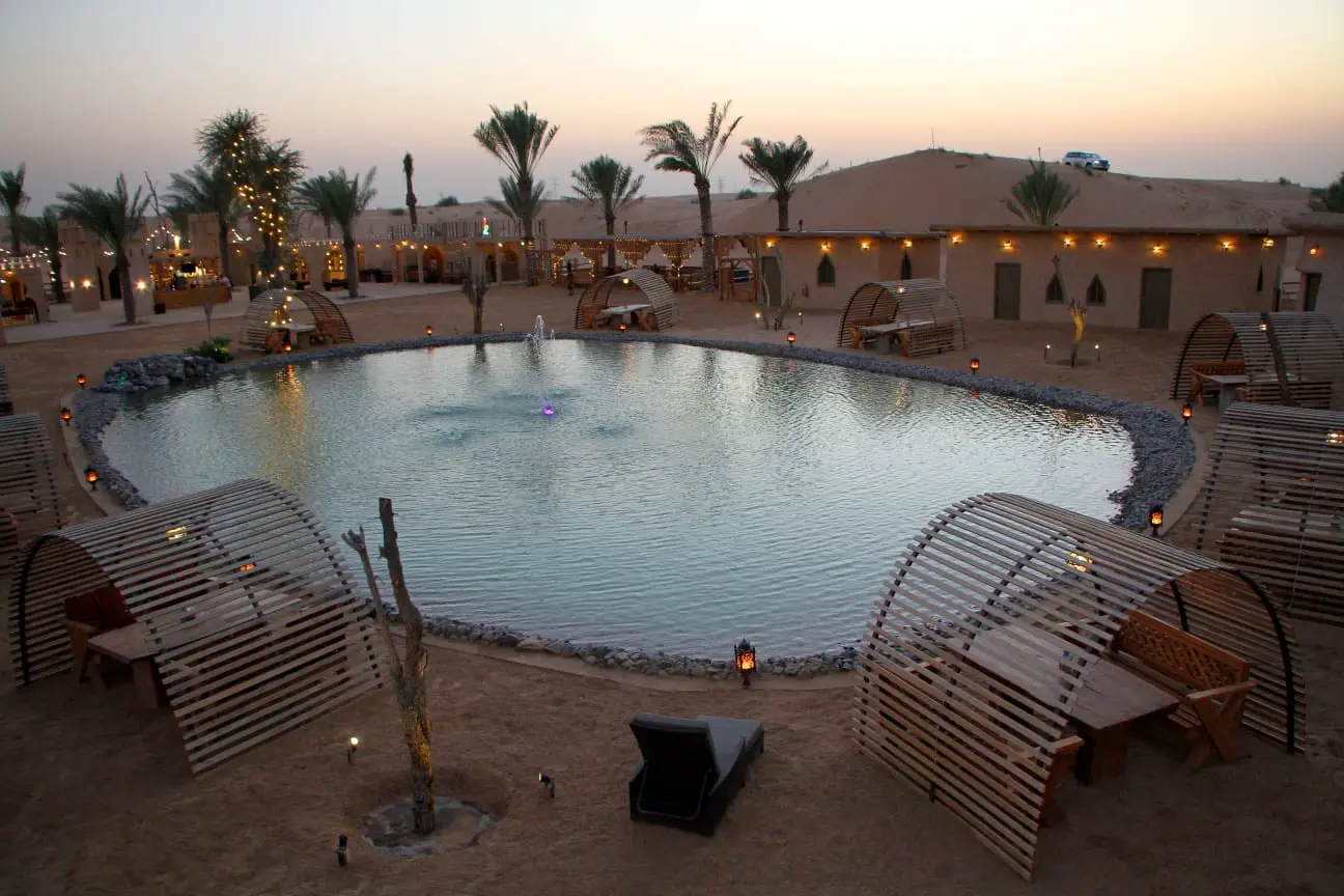Arabian Dunes Desert Safari with Bedouin Camp Experience in Dubai