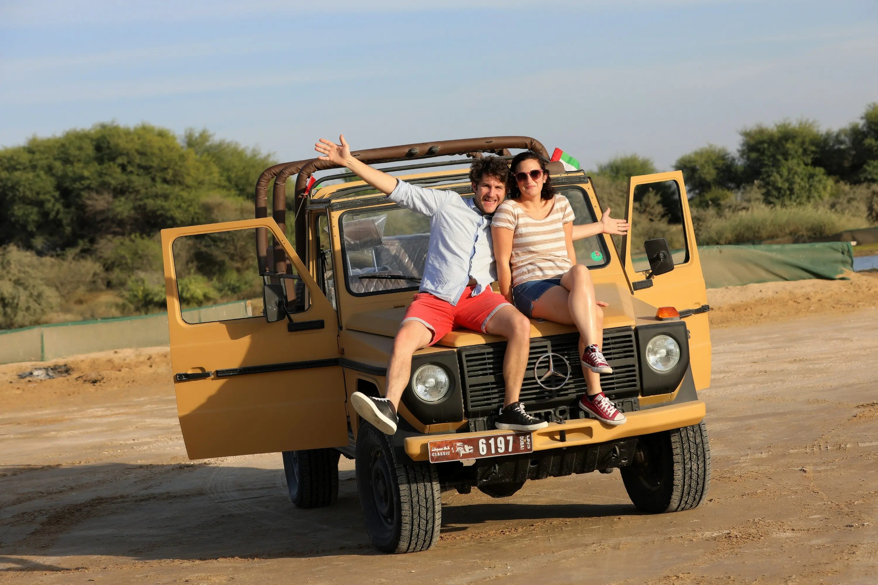 Luxury Desert Safari with Vintage G-Class & Al Marmoom Oasis Dinner in Dubai - Photo 11