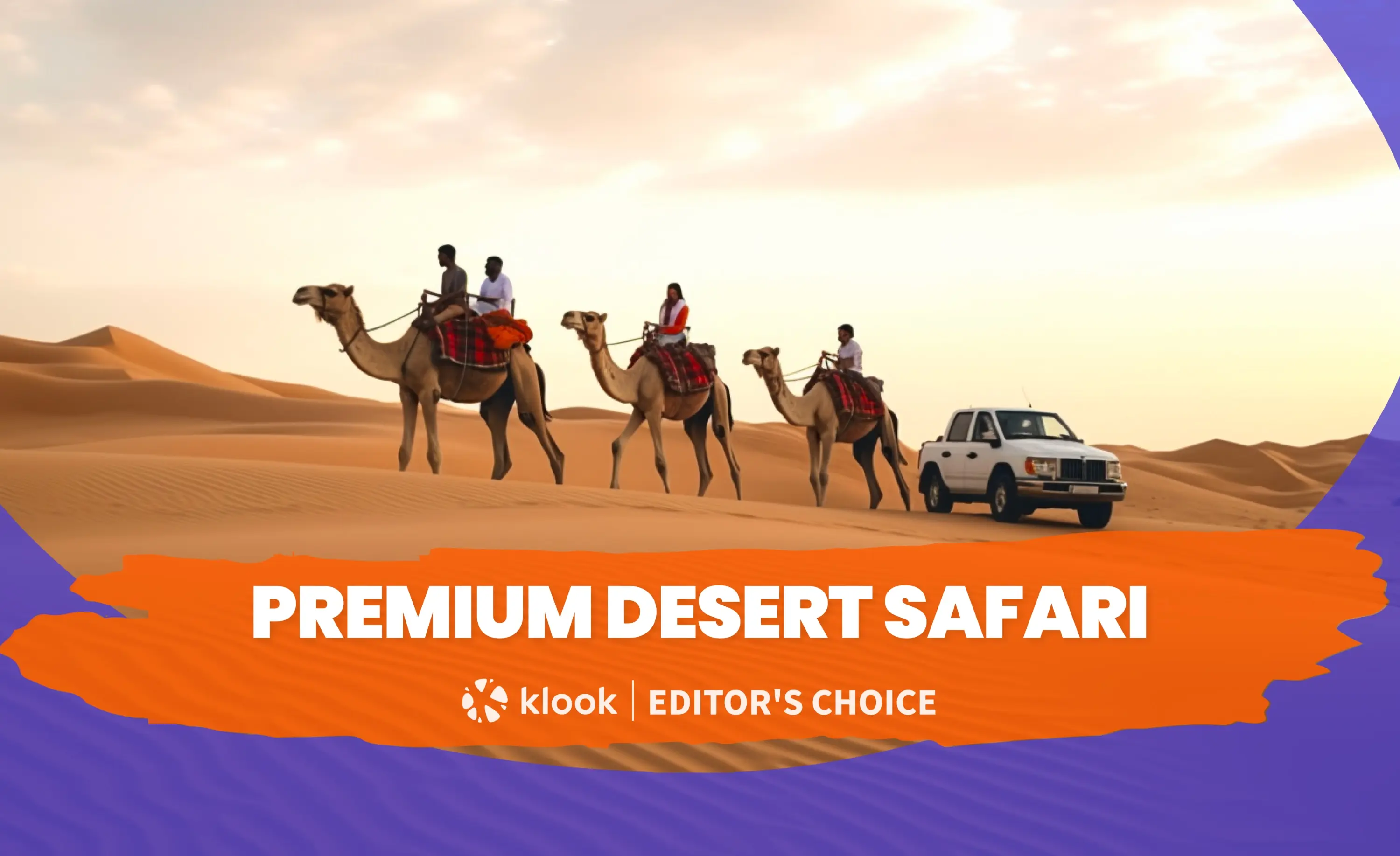 Premium Desert Safari - Morning, Evening & Overnight at Al Khayma in Dubai