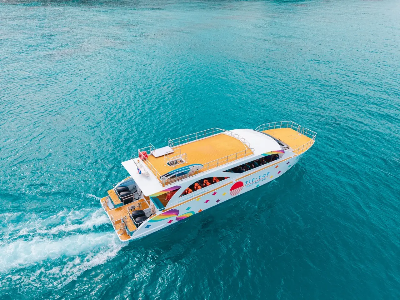 Luxury Maya Bay, Khai & Maithon Speed Catamaran Cruise from Phuket