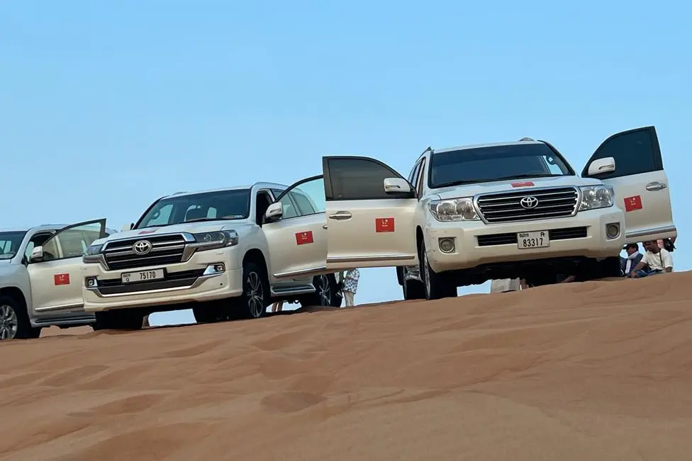 Dubai Red Dune Desert Safari, Sand Boarding, and Buffet Dinner Tour in Dubai - Photo 12