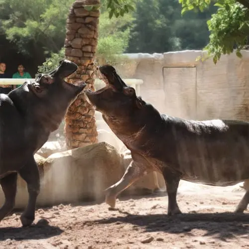 Emirates Park Zoo in Abu Dhabi