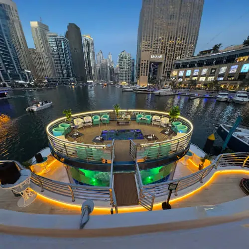 Lotus Mega Yacht Dinner Cruise in Dubai - Photo 3