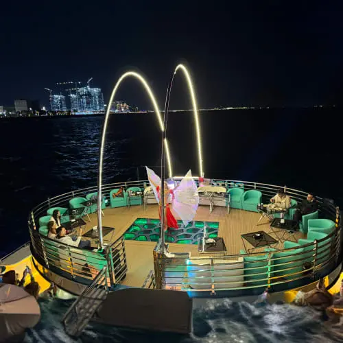 Lotus Mega Yacht Dinner Cruise in Dubai - Photo 2