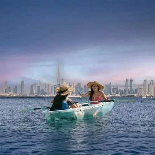 Double Clear Kayaking Dubai 60 Min in Dubai - Photo 4