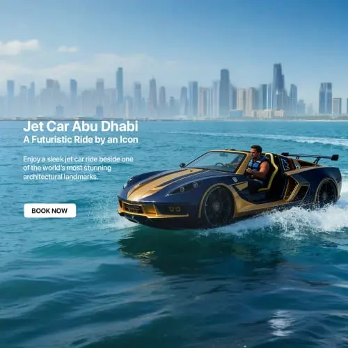 2 Seater Jet Car Abu Dhabi 20min in Abu Dhabi - Photo 5