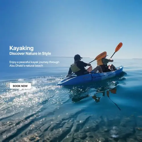 Double Kayaking Abu Dhabi Corniche in Abu Dhabi - Photo 2