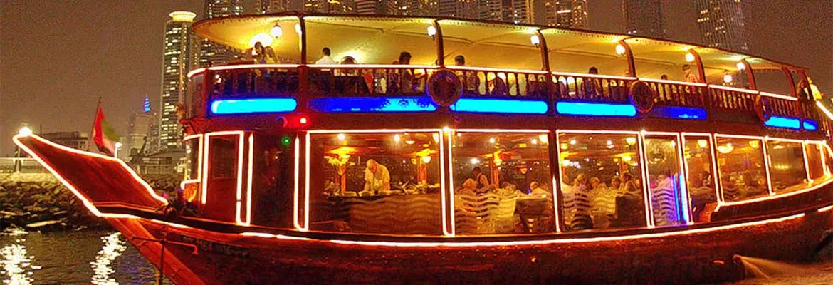 Dhow Cruise Dinner Marina in Dubai - Photo 4