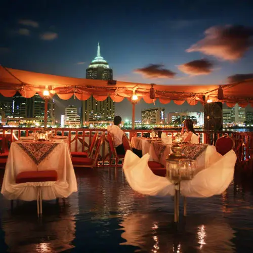 Dhow Cruise Dinner Marina in Dubai
