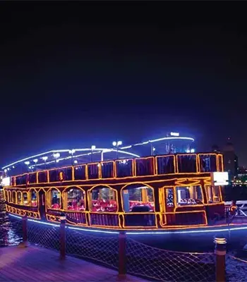 Dhow Cruise Dinner Marina in Dubai - Photo 2